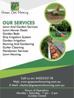 Green Owl Mowing | Garden Irrigation in Orange image 1